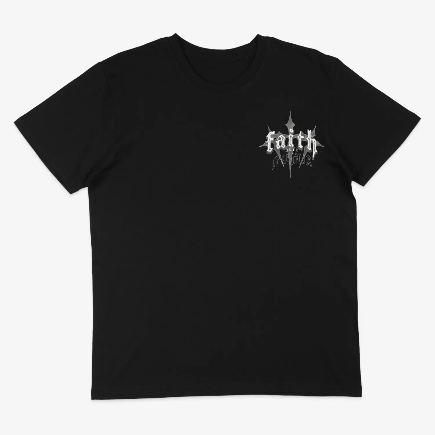 Faith over fear predná strana